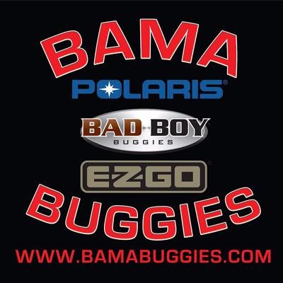 Bama Buggies is one of America's largest EZGO & Bad Boy Buggy dealers. We offer great service and nationwide delivery!