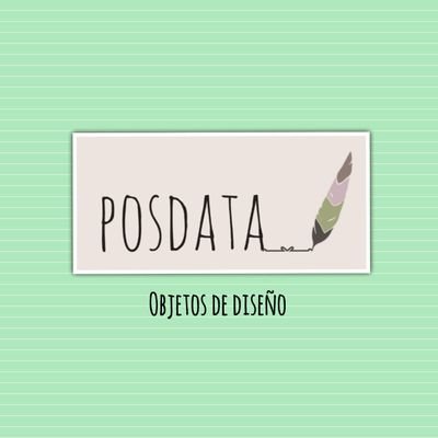Posdatadiseno's profile picture. Objetos de diseño