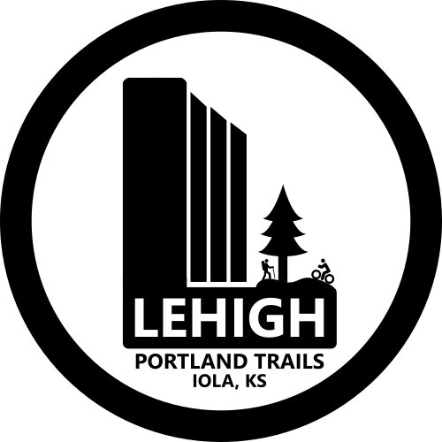 The Lehigh Portland Trails are being built on the site of a former cement plant & quarry in Iola, Kansas. Features both gravel- & natural-surface trails.