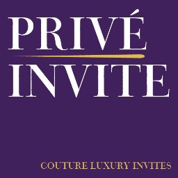 Prive Invite  create bespoke luxury invites for weddings and events. Designed and crafted in the UK using the finest materials.