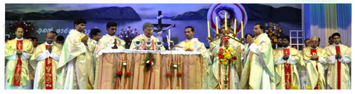 A vibrant Catholic Church, Metropolitan Archdiocese of Trivandrum, Kerala India
Archbishop Soosa Pakiam