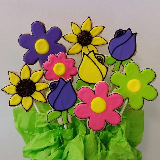 cookiegirlny's profile picture. Hand-made from scratch: iced sugar cookies, classic cookies, brownies and blondies, cookie cakes, cupcakes, party favors, platters, cookie bouquets, and more!