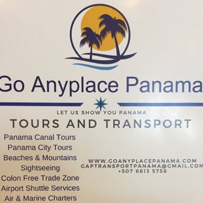 Go Anyplace Panama offers Land Transport, Airport & City Shuttle Service, Air & Marine Charters, Tours in Panama.