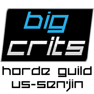 bigcritsguild's profile picture. The guild that stars in the show Big Crits. Horde. US-Sen'jin. Come join us!