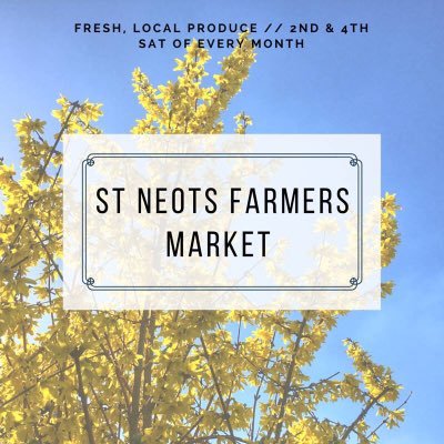 St Neots Farmers Market is held every 2nd & 4th Sat of the month on St Neots Market Square. Head down for the best Fresh Local Produce