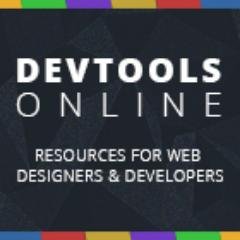 devtoolsonline's profile picture. https://t.co/SwJbHNRxZu is a massive online collection of tools, links, and resources for web designers & developers.

A side project by @sebastian_inman