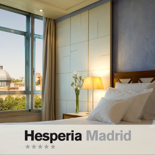 HesperiaMadrid's profile picture. Luxury 5* Hotel @ Madrid  Stunningly deco by Pascua Ortega designer  Contemporary Luxury Service,  Hikari, La Manzana Rest  Santceloni Restaurant 2* Mich.