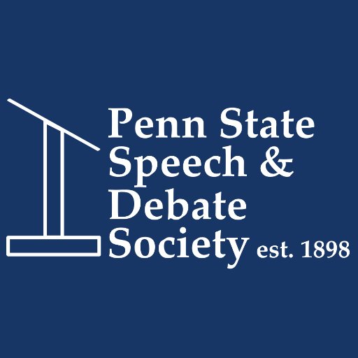 Twitter home of the Penn State Speech & Debate Society. Weekly meetings are every Tuesday at 6pm in 171 Willard.