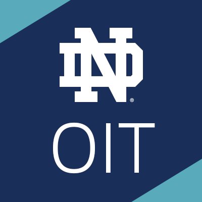 The Office of Information Technologies is Notre Dame's Trusted Technology Partner.