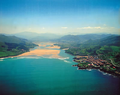 The Urdaibai estuary is a natural region and a Biosphere Reserve of Biscay, Basque Country.
