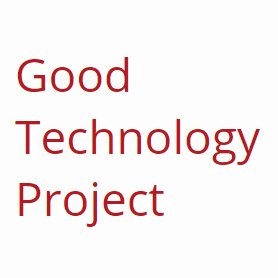 Finding out how to do the most good we can with technology.