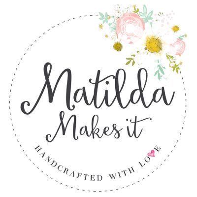 We love making things and enjoy trying out new crafts! Check out our website and our etsy under 'Matilda Makes It'