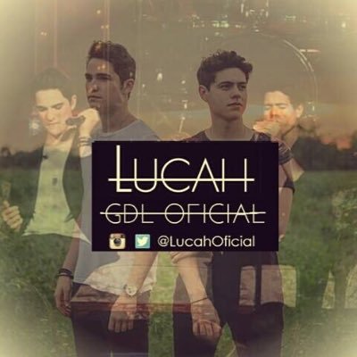 Primer cuenta de fans dedicada a @LucahOficial en GDL oficial @colosioc y @LuisHuertaPomp 3/4 25/01/15 y 26/01/15 #LucahSupport cuenta de apoyo @Lucahrsgdl