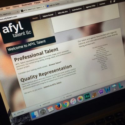 Talent Agency. Champion for our actors. Hero to our clients. We work so you work. Period. #afyltalent #afyl #truth
