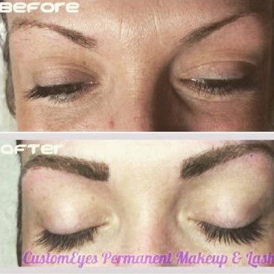 CustomEyes Permanent Makeup & Lash Studio. (Eyebrows, Eyeliner, Lips, Semi-Permanent Eyebrow Microblading 3D Hair Stroke, Eyelash Extensions).