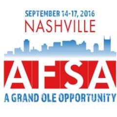 Sept. 14-17, 2016 • Gaylord Opryland • Follow us using the hashtag #AFSA2016
