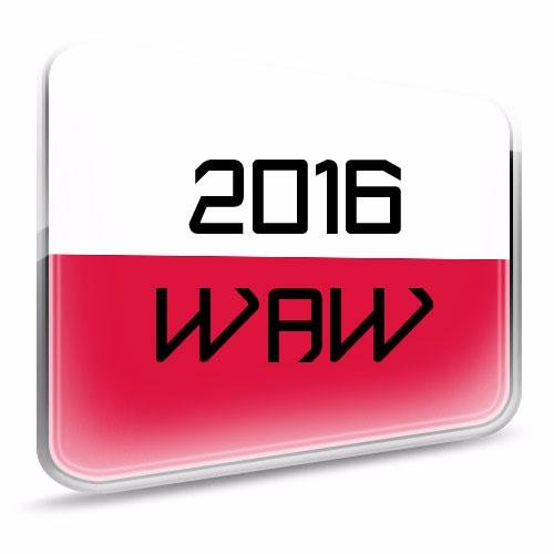 2016 gehts nach Warschau. Twittrujom Oskarino (os), Olafski (ol) i Lukasz (lu)