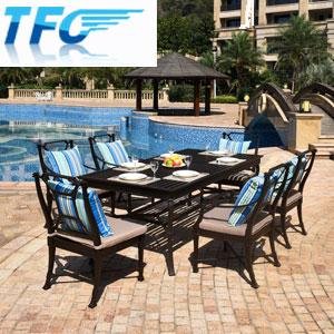 outdoor furniture, cast aluminum furniture, patio furniture