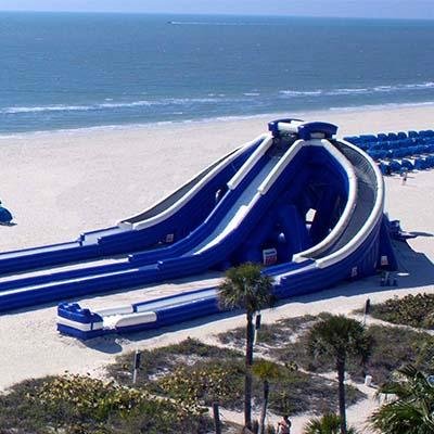 Manufacturers of the world's largest inflatable water slides