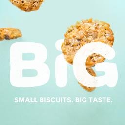 Small biscuits. BiG Flavours.