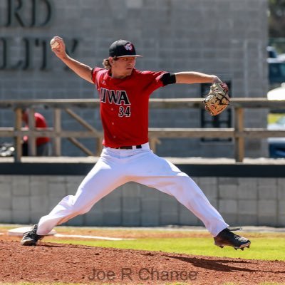 Former pitcher for the University of West Alabama.