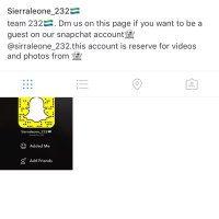 Sierraleone_232 (@sierraleone_232) 's Twitter Profile