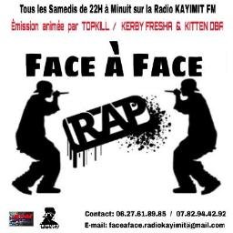 nous animons aussi une émisson de rap kreyol tous les samedis de 19h a 21h
RADIO KAYIMIT FM ; animé par Topkill ,kittendba et kerbyfresha