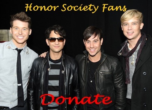 Honor Society gives to us.. so we'll give back to the community! Through many drives during tours! :)