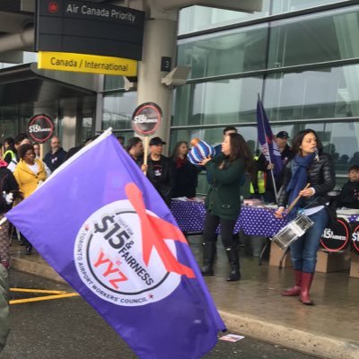 The Toronto Airport Workers Council is committed to speaking up for workers at YYZ. #solidarity #canlab