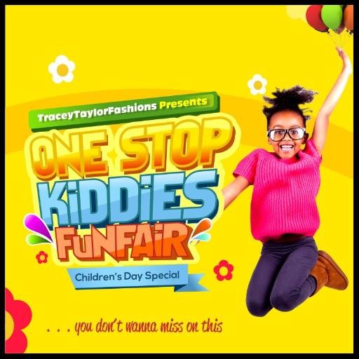 Lots of fun for kids resident in Abuja on the 27th and 28th of May 2016. Theme: 'Kiddies fun fare' taking place at River Plate Park, Wuse 2, Abuja.