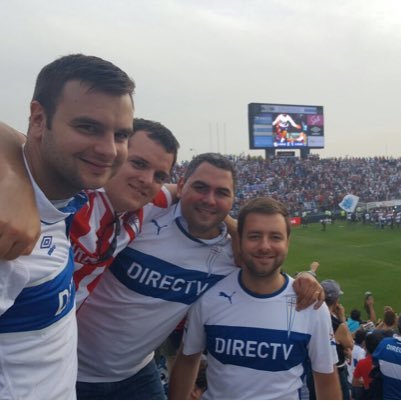 Chileno, Ing.Comercial, Cruzado, Cruzado y Cruzado ...La franja es lo mas Grande!, #LaBanda una Familia, Música y Fútbol dependiente...