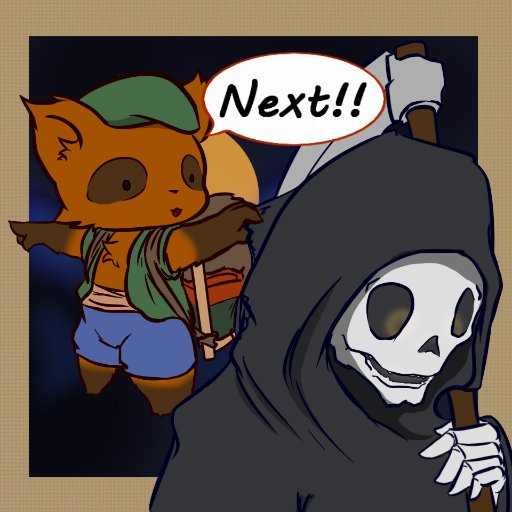 Robert_Ordis's profile picture. icon by @mafdra 自分をタヌキと思い込んでるナマケモノのフレンズ TASでした(ネタ切れ) 空気の読めなさ…ですかねえ。周りの雰囲気を余裕でぶち壊してくれますねえ。イカ文化に馴染めぬタコだがシャケはしばく(SW-1468-9447-6299) ぎふはぶ:https://t.co/M7EQaBIU2F