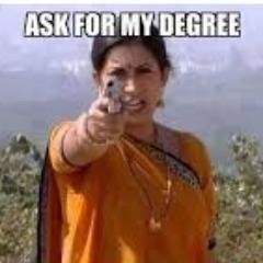 छह दिन, #Degree_IN, अब मांग कर दिखाओ मेरी डिग्री ?