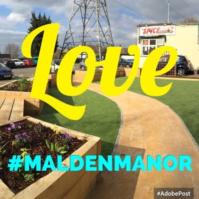 A beautiful #community #garden #learning #space #MaldenManorStnGdn #MaldenManorStn #AdoptAStation #SWTrains #IdverdeUk #SheephouseWay