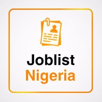 Joblist Nigeria(@nigeriajoblist) 's Twitter Profile Photo