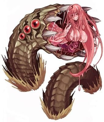Dont mind me... a smol innocent sandworm.. who is afraid of water. #MMRP #OC