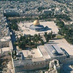 The 1st Qibla in Islam & the 3rd holiest site. A special place blessed by Allah. Masjid Al Aqsa is the entire area in profile pic & is a Masjid for all Muslims