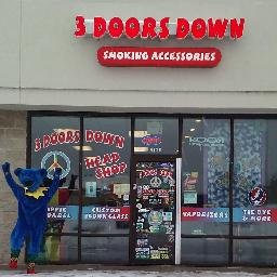 3 Doors Down Headshop one of the oldest headshops In MICHIGAN! Waterford: 248-618-3554 Bay City: 989-402-1213 Traverse City: 231-421-9091 Visit us today!