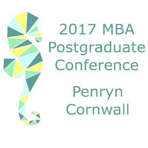 14th Marine Biological Association Postgraduate Conference hosted by University of Exeter, Penryn Campus, Cornwall, 24-28th Apr 2017 #MBA17