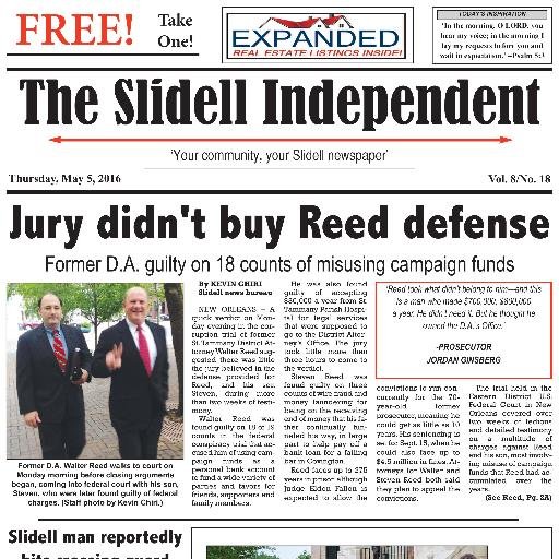 The Slidell Independent newspaper is your local source for all Slidell news, sports and info.