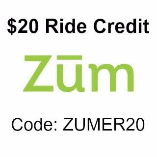 ZumPromo's profile picture. Safe kid rides & sitters in SFBay, no monthly fee. Code ZUMER20: $20 ride credit after 1st ride. New drivers w/code ZUMER100: $100 after 10 rides, $100 after 50