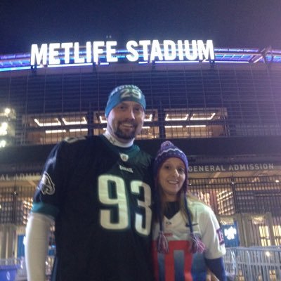 wife-Annie, Philadelphia Eagles, Flyers, Phillies, Sixers fan, Ohio St. Football,USPS mail carrier