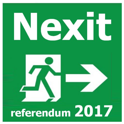 Forceert een NEXIT referendum via de Tweede Kamer verkiezingen in 2017. #nexit #referendum