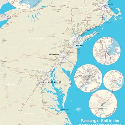 Co-editor North East Rail Map, Designer, Cartographer, Blogger, Researcher, Inventor, 🍌🐌 alum, and DC Voting Rights Trouble Maker @V4DC2.