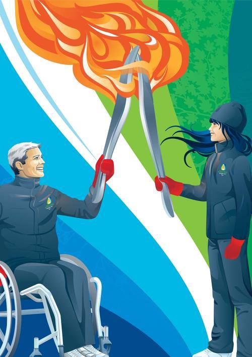 The Vancouver 2010 Paralympic Torch Relay hits the road. Follow the Paralympic Flame's journey!