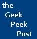 geekpeekpost's profile picture. The GeekPeekPost's clever, witty, astounding, mind blowing, sexy writers are going to let the internet know the awesomeness of geeks!