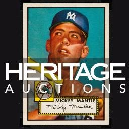 Official account of Heritage Auctions Sports Department, the #1 auctioneer of Sports Cards and Memorabilia in the world