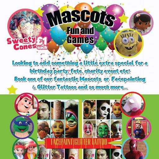 mascotsFnGs's profile picture. Welcome to Mascots_funandgames. Looking for that something extra special for your child's party? Then look no further, YOU have come to the right place.