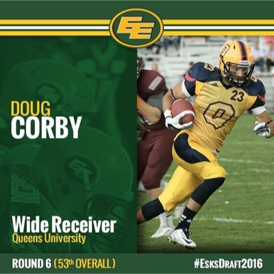 Edmonton Eskimos '16 draft pick | Nelson Lord | Golden Gael |