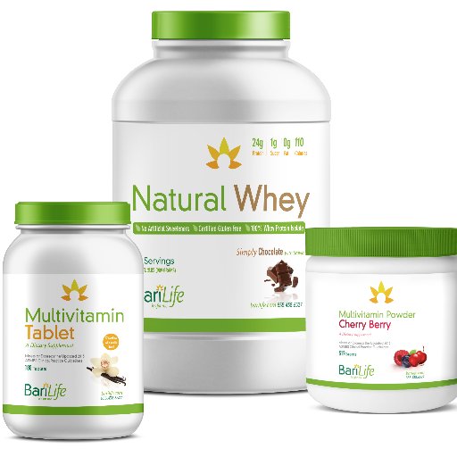 Leading resource for nutrition after bariatric surgery. All-in-one bariatric vitamin supplements and high protein / low calorie supplements.